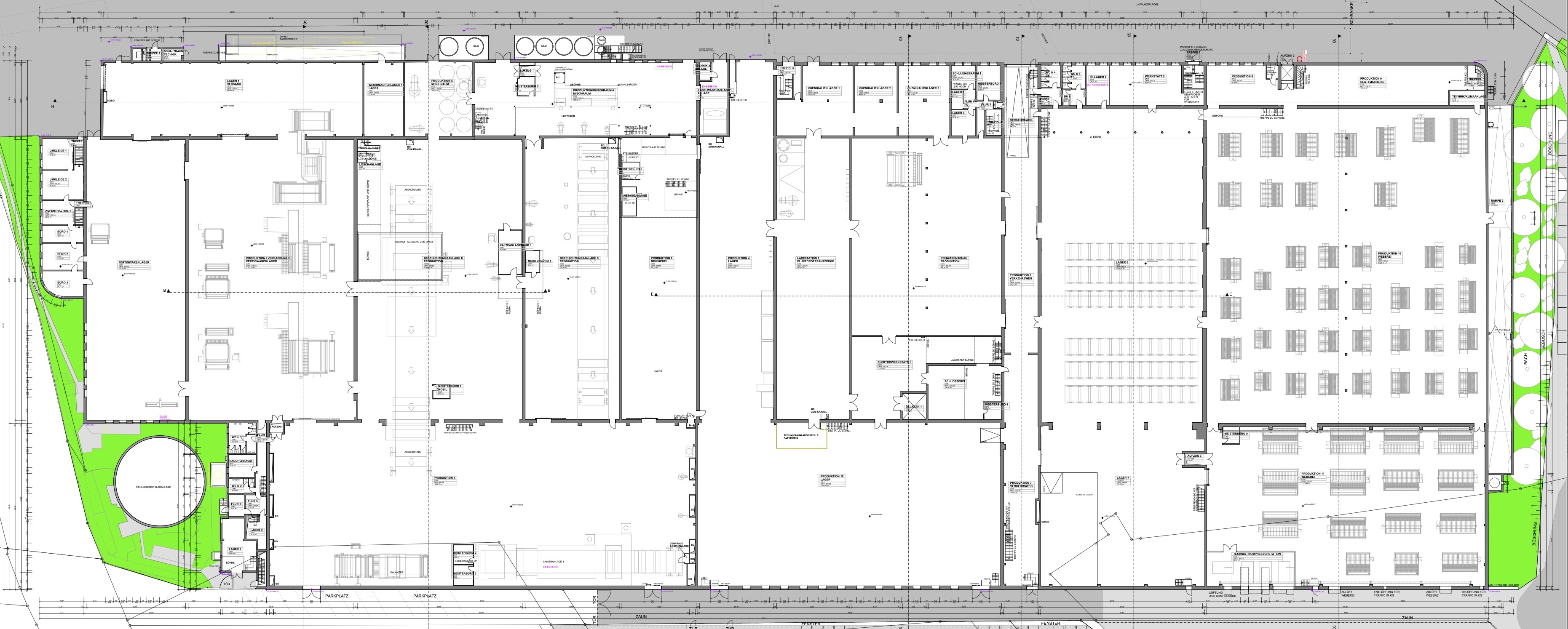 Grundriss Erdgeschoss · Gebäude C